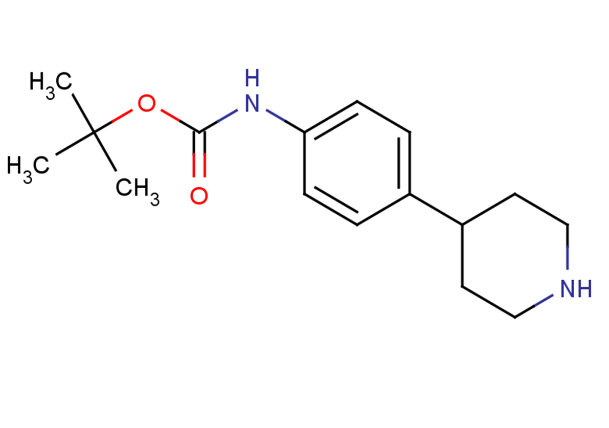 tert-butyl N-[4-(piperidin-4-yl)phenyl]carbamate