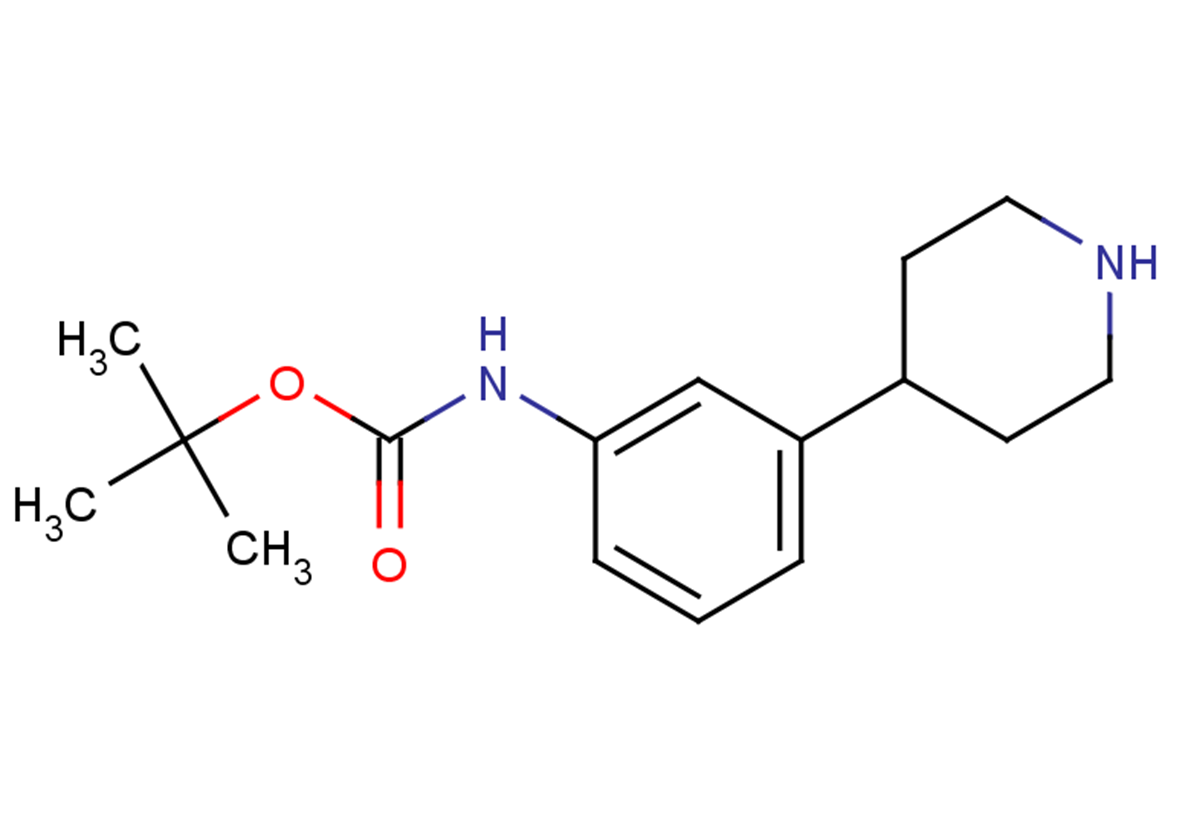 tert-butyl N-[3-(piperidin-4-yl)phenyl]carbamate