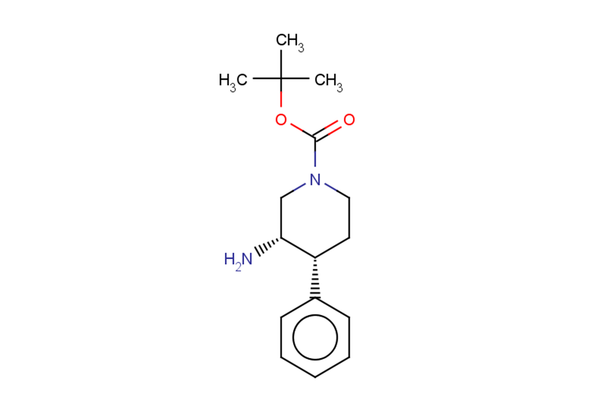 tert-butyl (3S,4R)-3-amino-4-phenylpiperidine-1-carboxylate