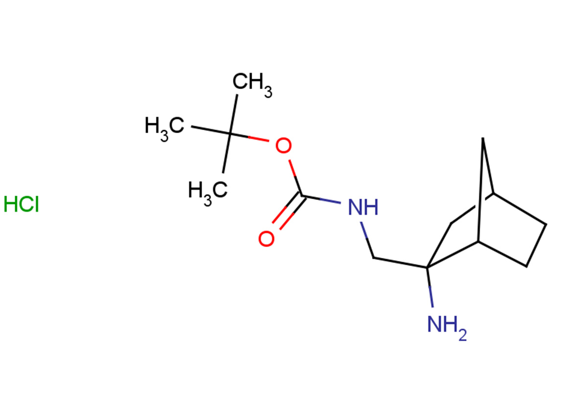 tert-butyl N-({2-aminobicyclo[2.2.1]heptan-2-yl}methyl)carbamate hydrochloride