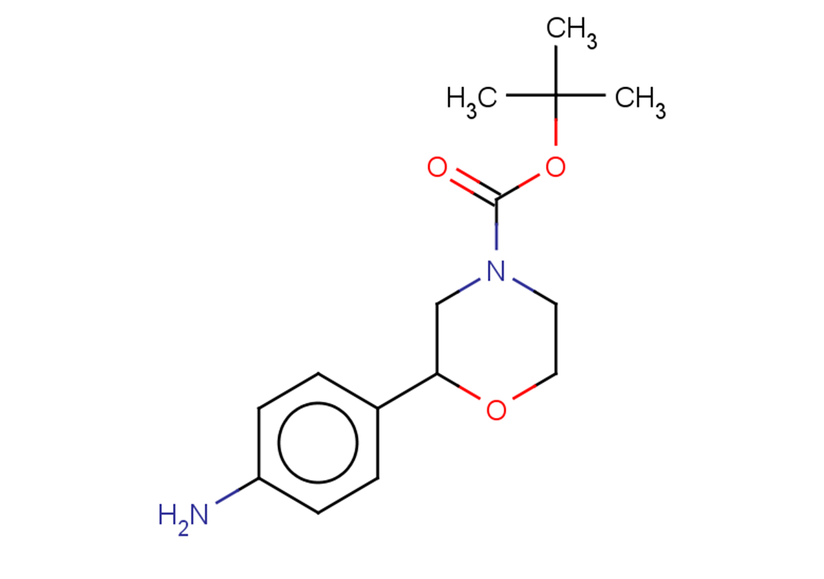 tert-butyl 2-(4-aminophenyl)morpholine-4-carboxylate