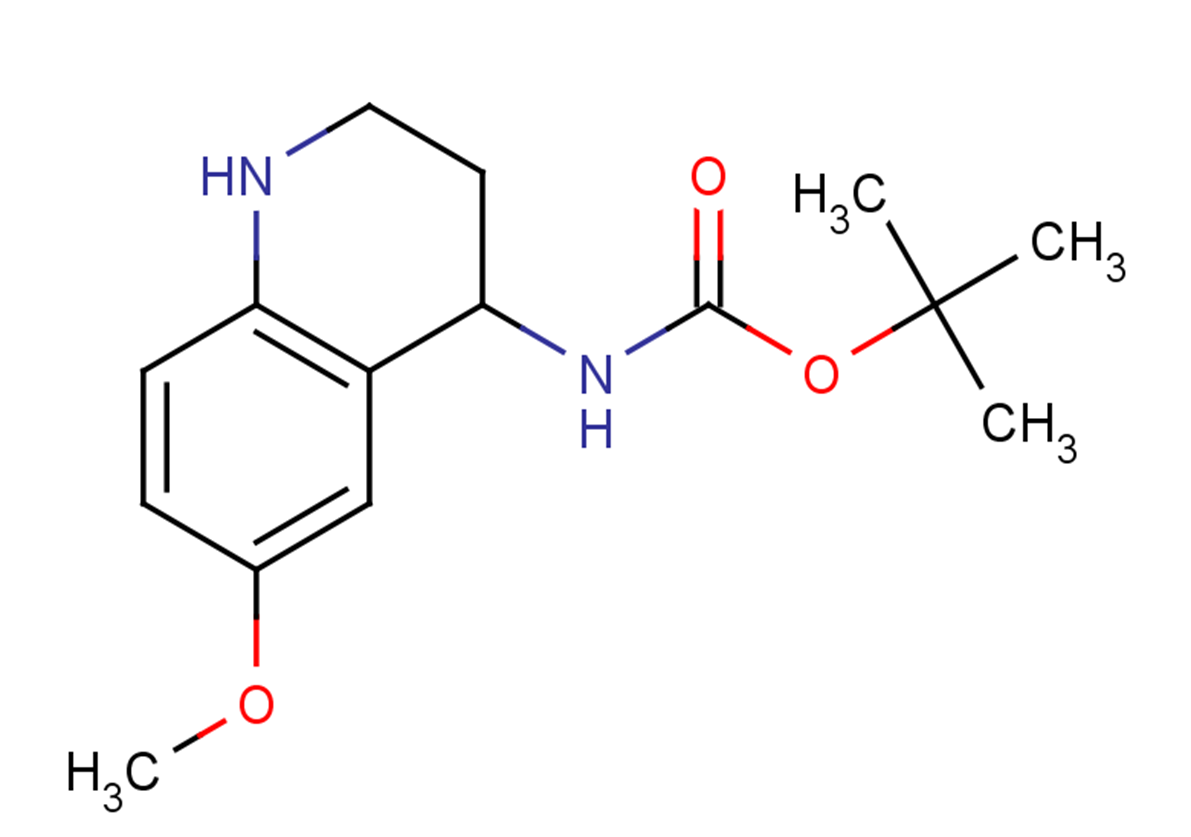 tert-butyl N-(6-methoxy-1,2,3,4-tetrahydroquinolin-4-yl)carbamate