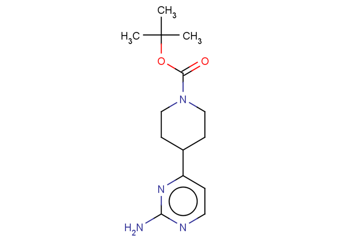 tert-butyl 4-(2-aminopyrimidin-4-yl)piperidine-1-carboxylate