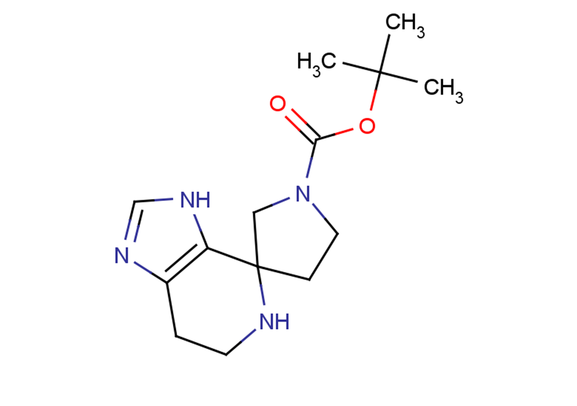 tert-butyl 2,3,4,7-tetrahydrospiro[imidazo[4,5-c]pyridine-1,3'-pyrrolidine]-1'-carboxylate