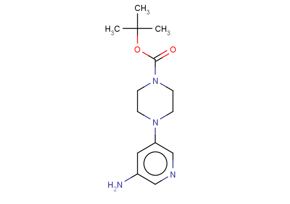 tert-butyl 4-(5-aminopyridin-3-yl)piperazine-1-carboxylate