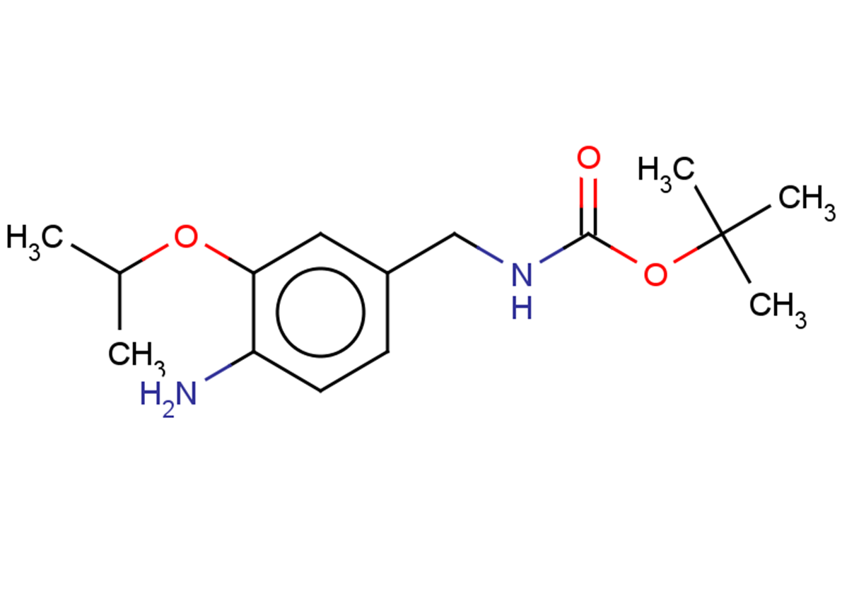 tert-butyl N-{[4-amino-3-(propan-2-yloxy)phenyl]methyl}carbamate