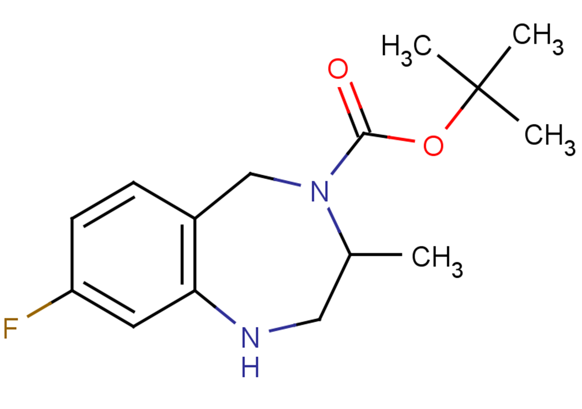 tert-butyl 8-fluoro-3-methyl-2,3,4,5-tetrahydro-1H-1,4-benzodiazepine-4-carboxylate
