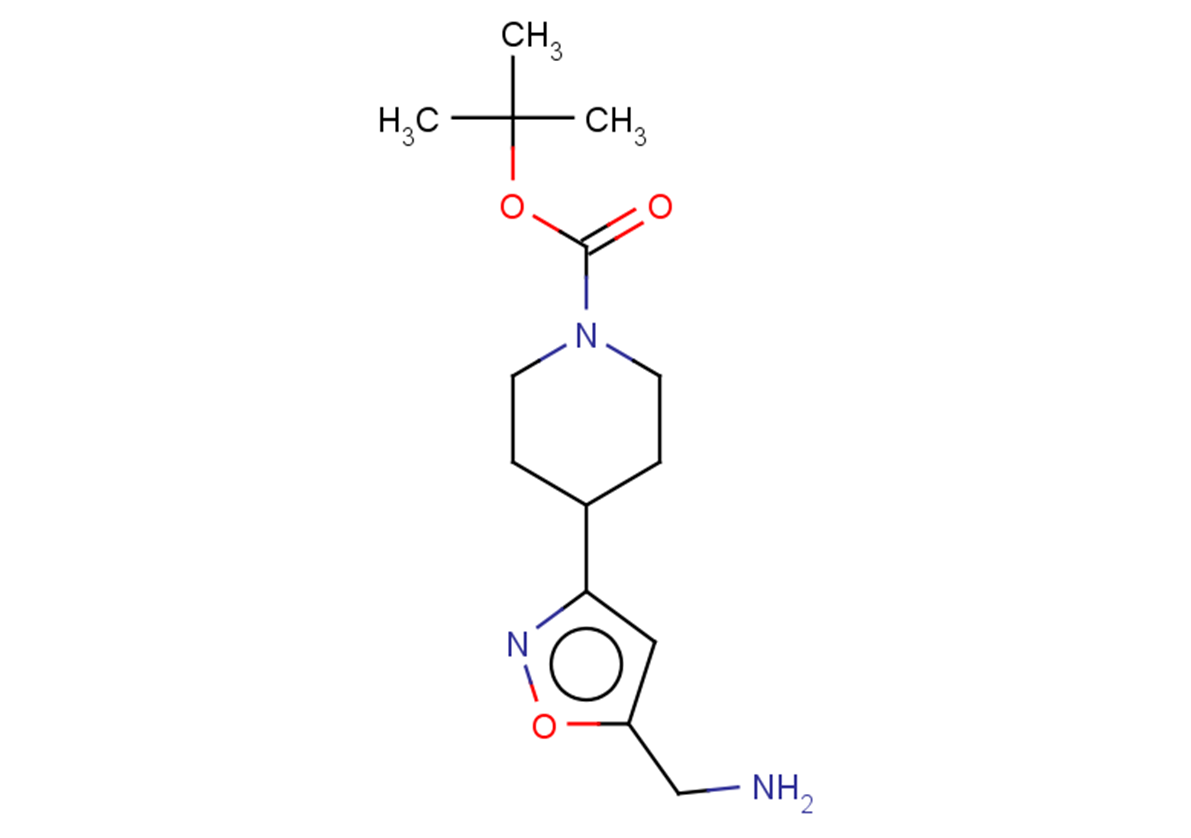 tert-butyl 4-[5-(aminomethyl)-1,2-oxazol-3-yl]piperidine-1-carboxylate