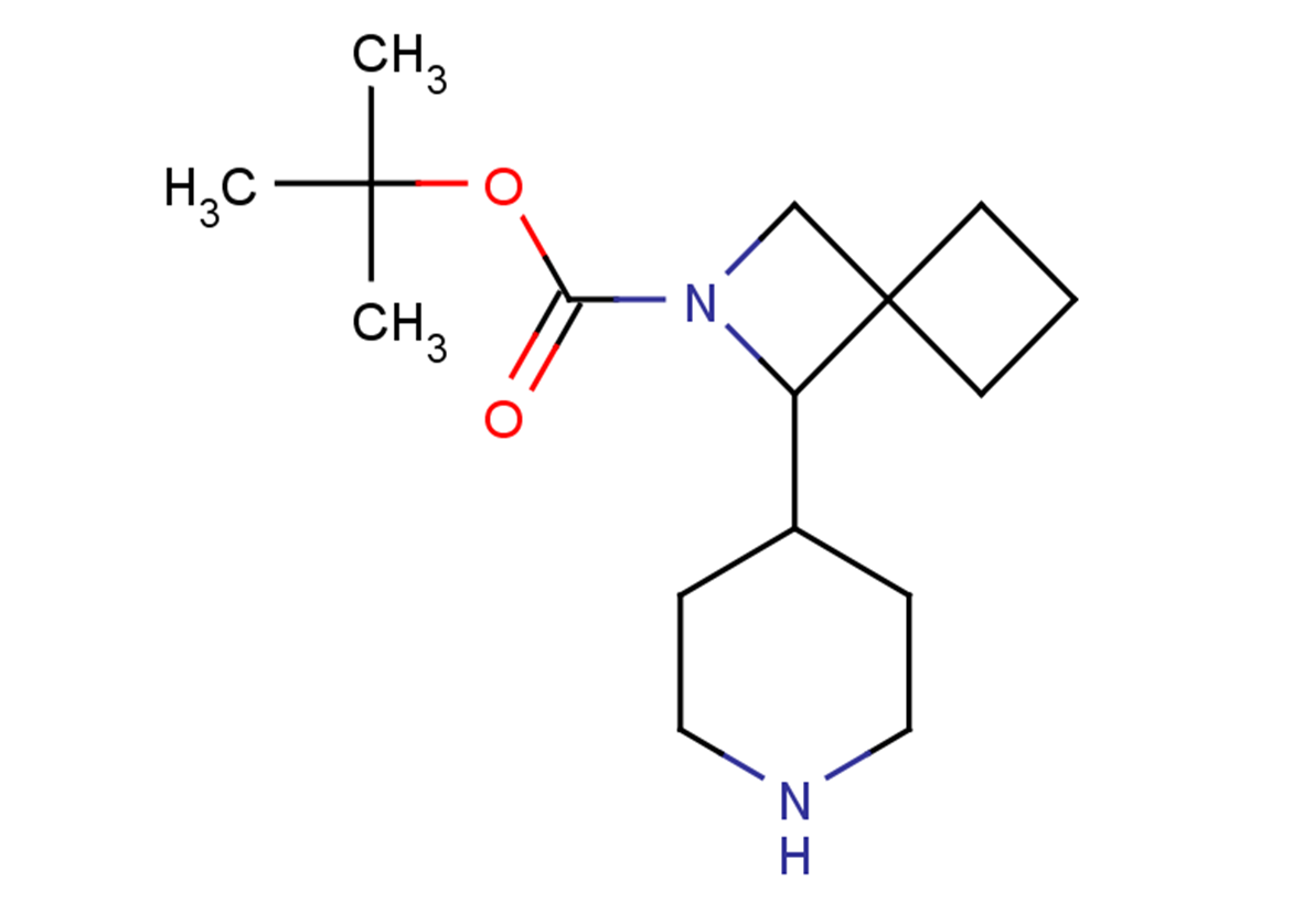 tert-butyl 1-(piperidin-4-yl)-2-azaspiro[3.3]heptane-2-carboxylate