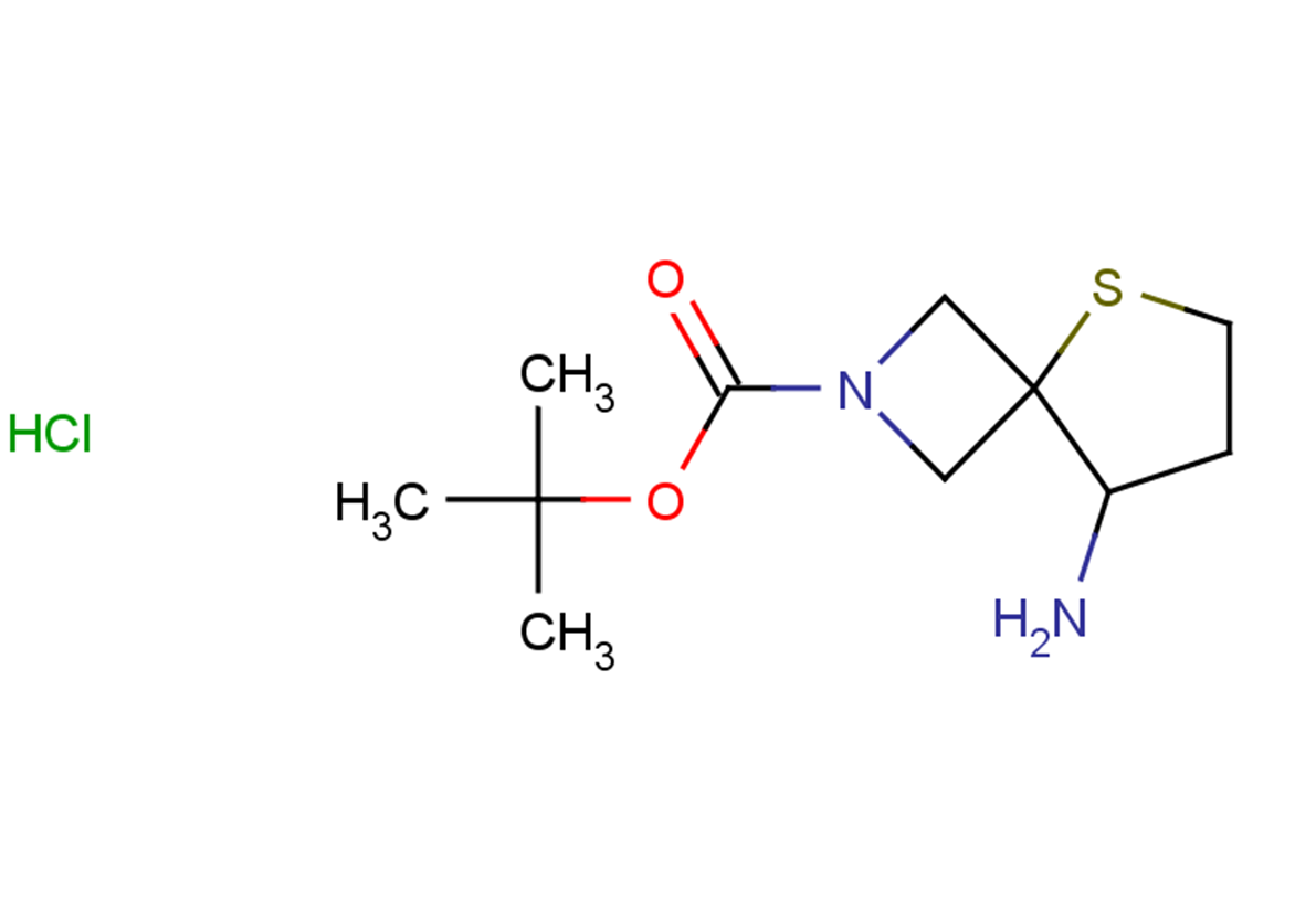 tert-butyl 8-amino-5-thia-2-azaspiro[3.4]octane-2-carboxylate hydrochloride