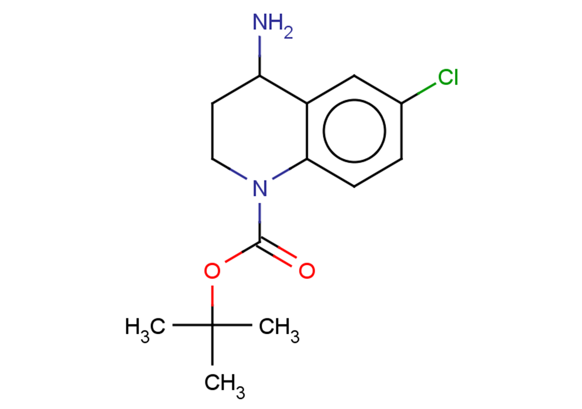 tert-butyl 4-amino-6-chloro-1,2,3,4-tetrahydroquinoline-1-carboxylate