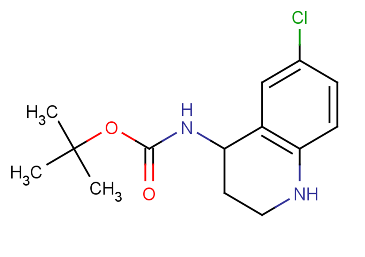 tert-butyl N-(6-chloro-1,2,3,4-tetrahydroquinolin-4-yl)carbamate