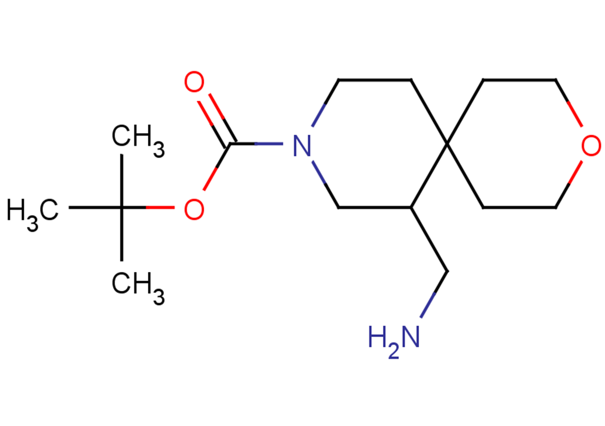 tert-butyl 7-(aminomethyl)-3-oxa-9-azaspiro[5.5]undecane-9-carboxylate