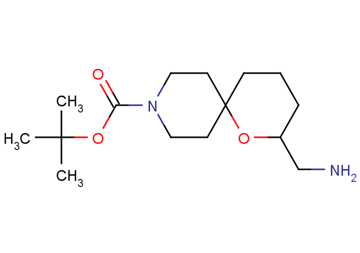 tert-butyl 2-(aminomethyl)-1-oxa-9-azaspiro[5.5]undecane-9-carboxylate