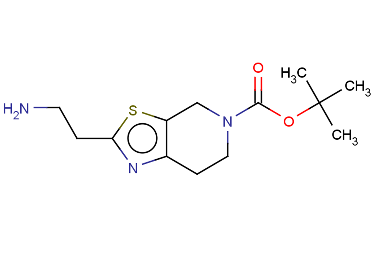 tert-butyl 2-(2-aminoethyl)-4H,5H,6H,7H-[1,3]thiazolo[5,4-c]pyridine-5-carboxylate