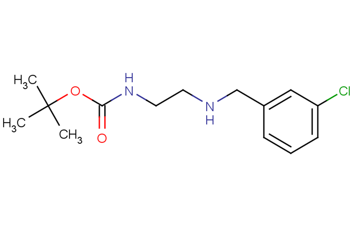 tert-butyl N-(2-{[(3-chlorophenyl)methyl]amino}ethyl)carbamate