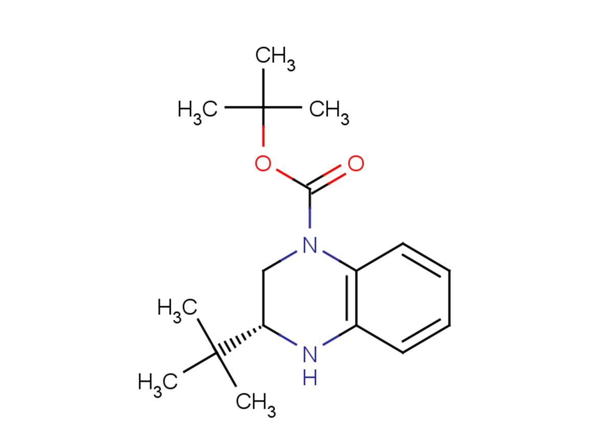 tert-butyl (3R)-3-tert-butyl-1,2,3,4-tetrahydroquinoxaline-1-carboxylate