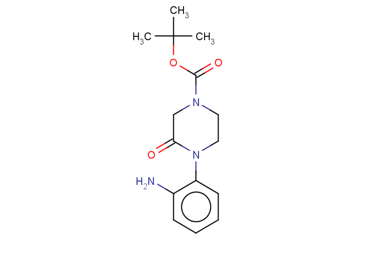 tert-butyl 4-(2-aminophenyl)-3-oxopiperazine-1-carboxylate
