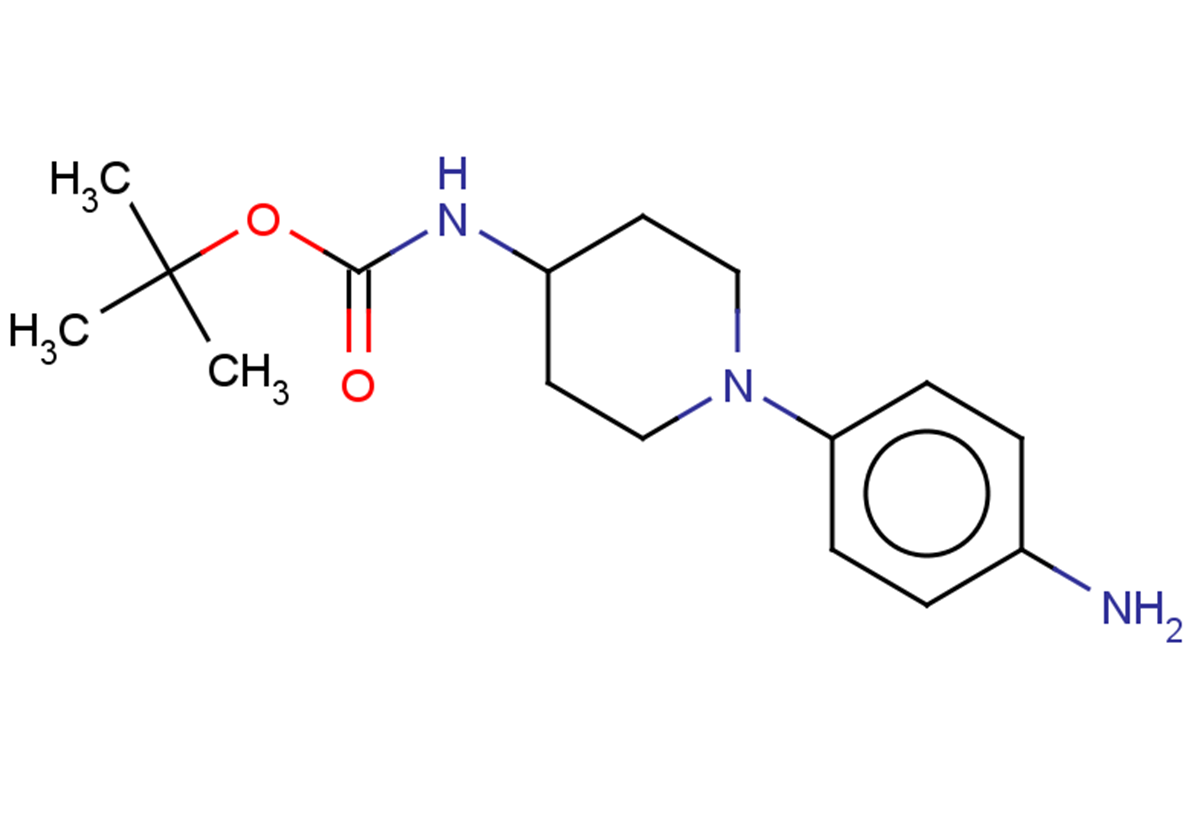 tert-butyl N-[1-(4-aminophenyl)piperidin-4-yl]carbamate