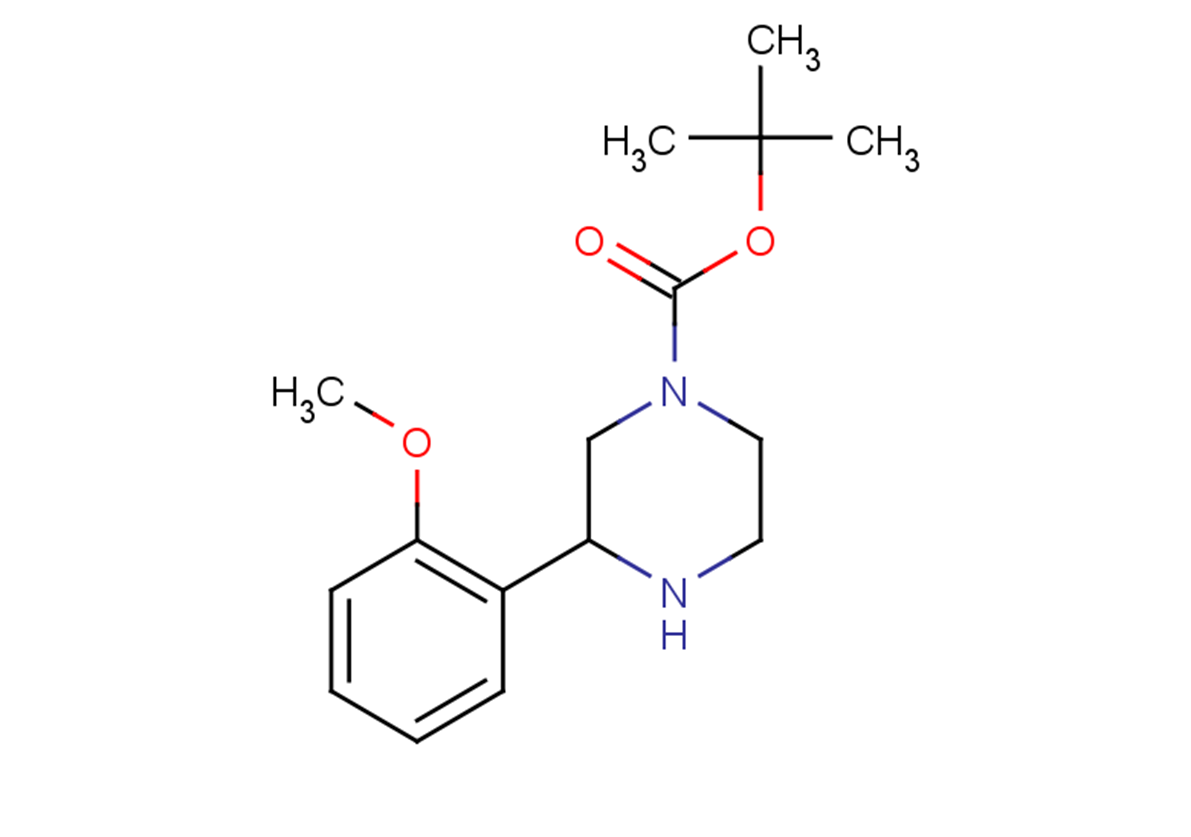 tert-butyl 3-(2-methoxyphenyl)piperazine-1-carboxylate