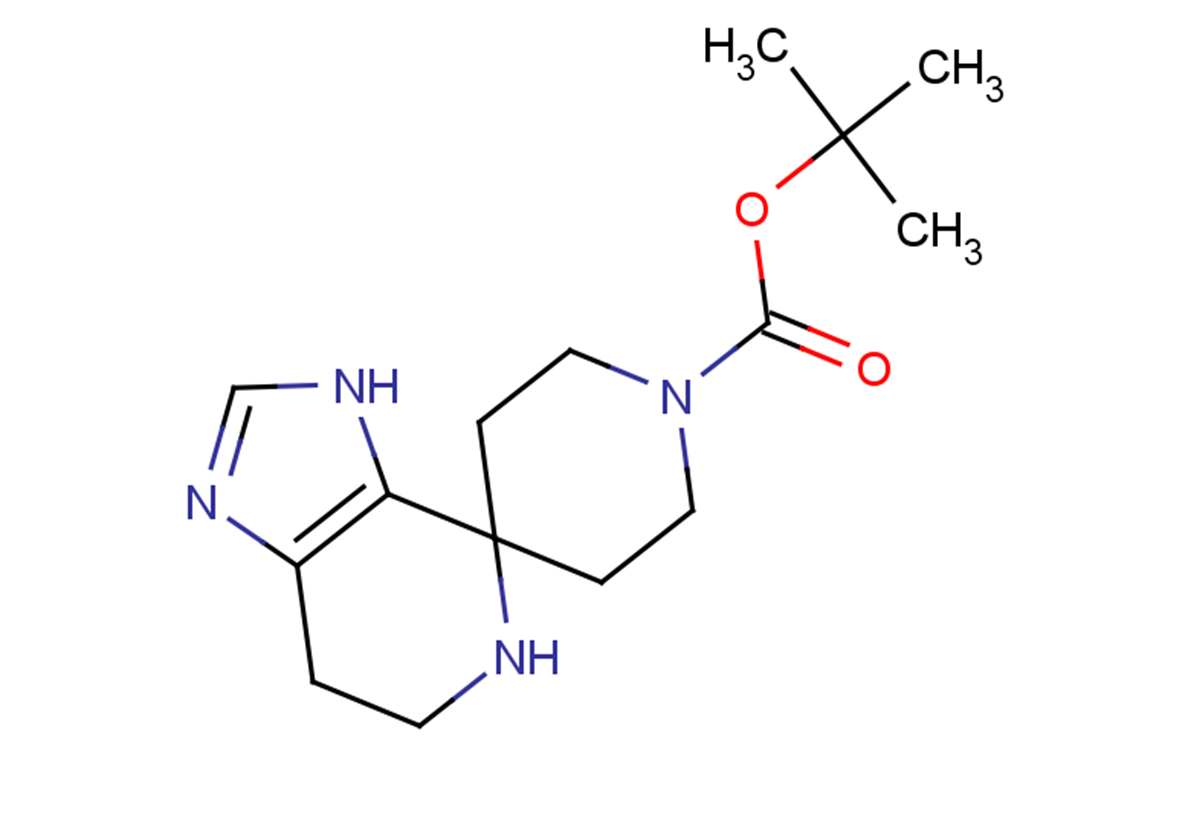 tert-butyl 2,3,4,7-tetrahydrospiro[imidazo[4,5-c]pyridine-1,4'-piperidine]-1'-carboxylate