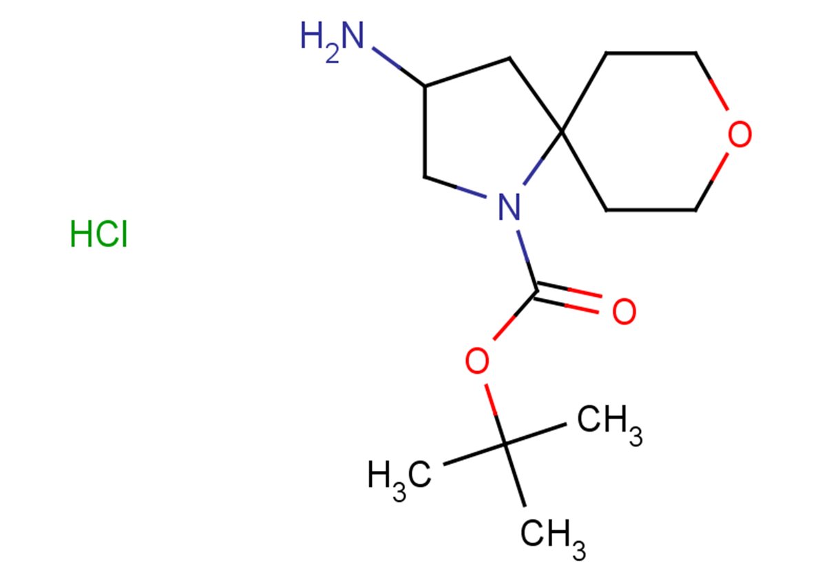 tert-butyl 3-amino-8-oxa-1-azaspiro[4.5]decane-1-carboxylate hydrochloride