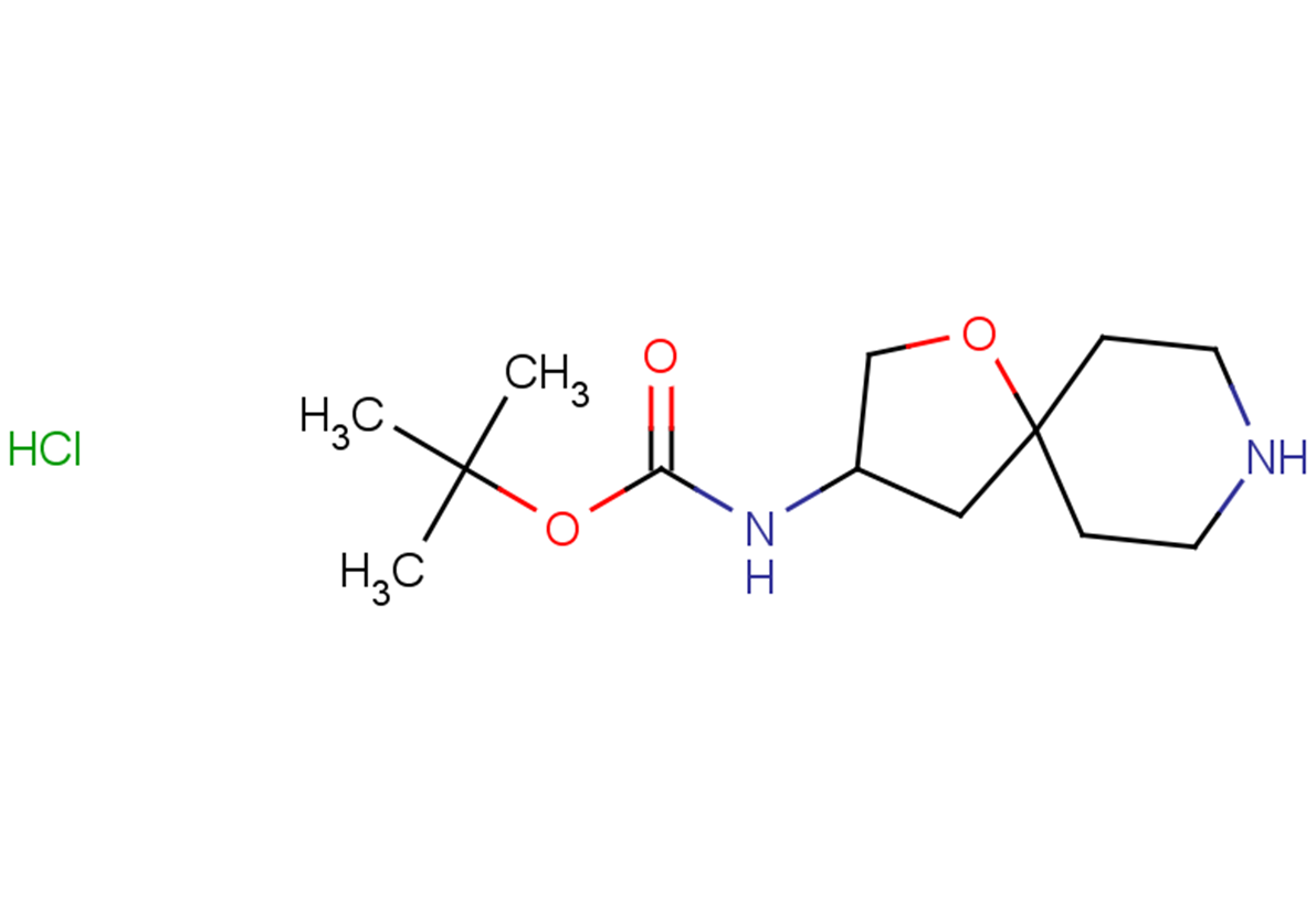 tert-butyl N-{1-oxa-8-azaspiro[4.5]decan-3-yl}carbamate hydrochloride