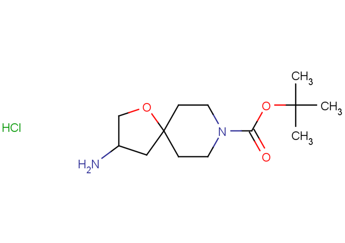 tert-butyl 3-amino-1-oxa-8-azaspiro[4.5]decane-8-carboxylate hydrochloride