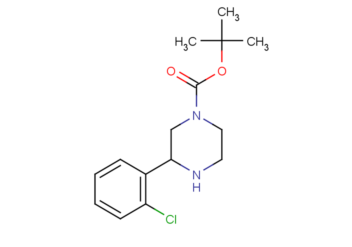 tert-butyl 3-(2-chlorophenyl)piperazine-1-carboxylate