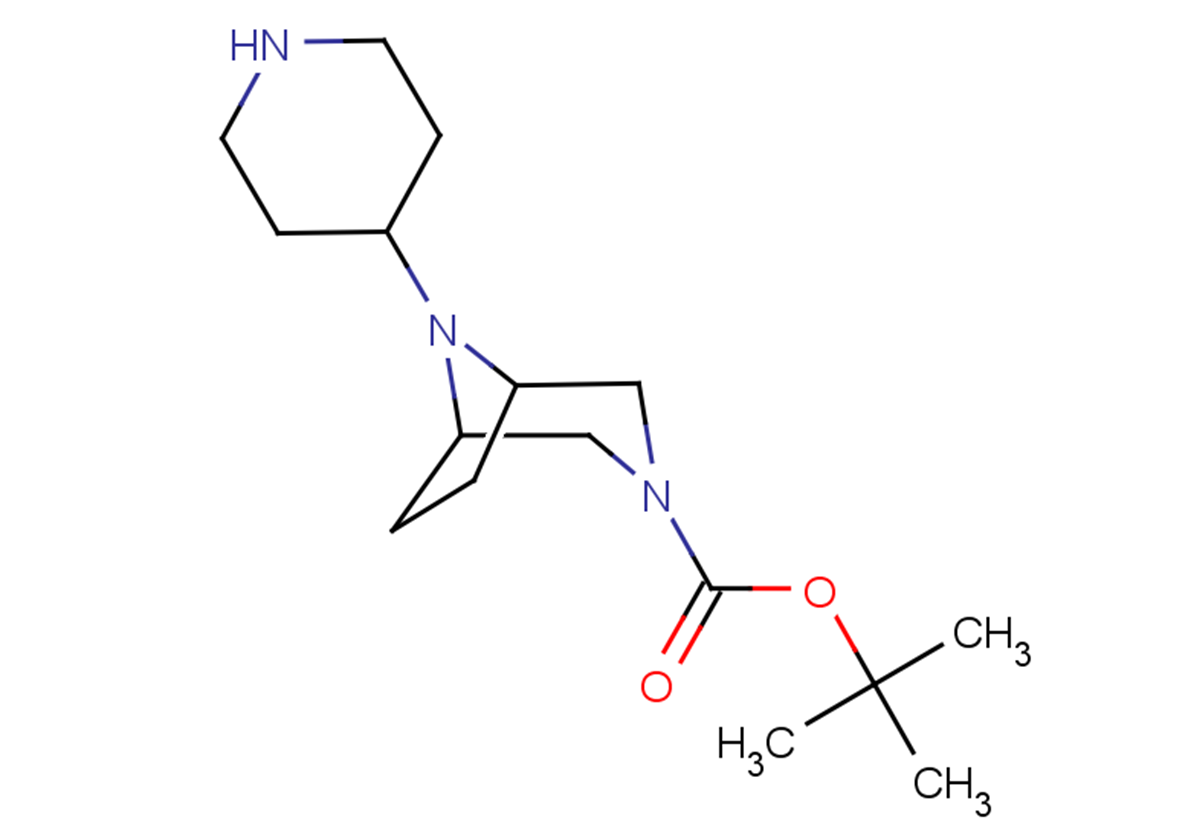 tert-butyl 8-(piperidin-4-yl)-3,8-diazabicyclo[3.2.1]octane-3-carboxylate