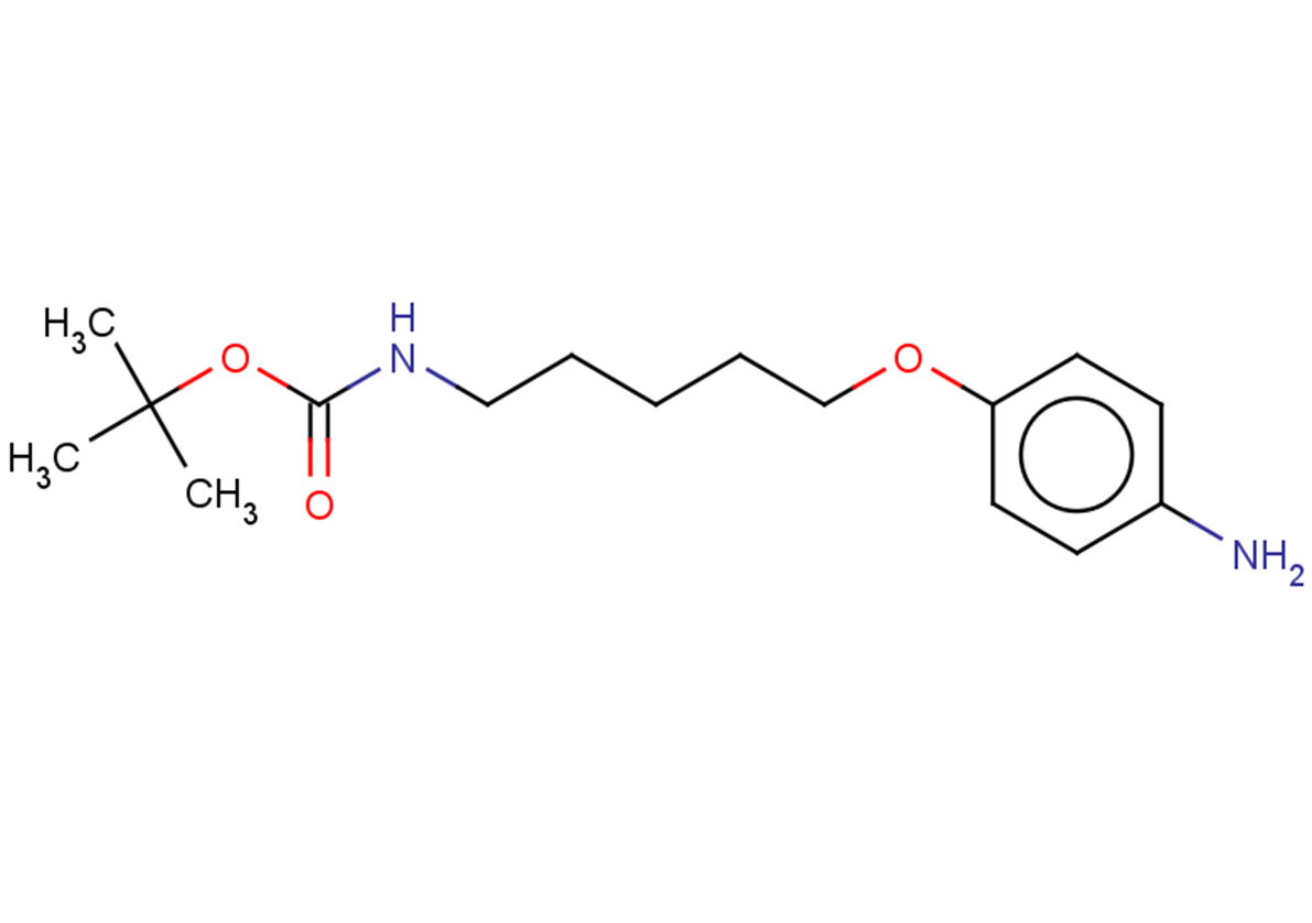 tert-butyl N-[5-(4-aminophenoxy)pentyl]carbamate