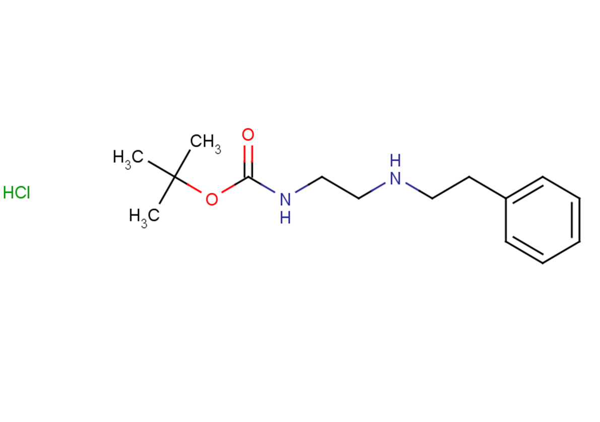tert-butyl N-{2-[(2-phenylethyl)amino]ethyl}carbamate hydrochloride
