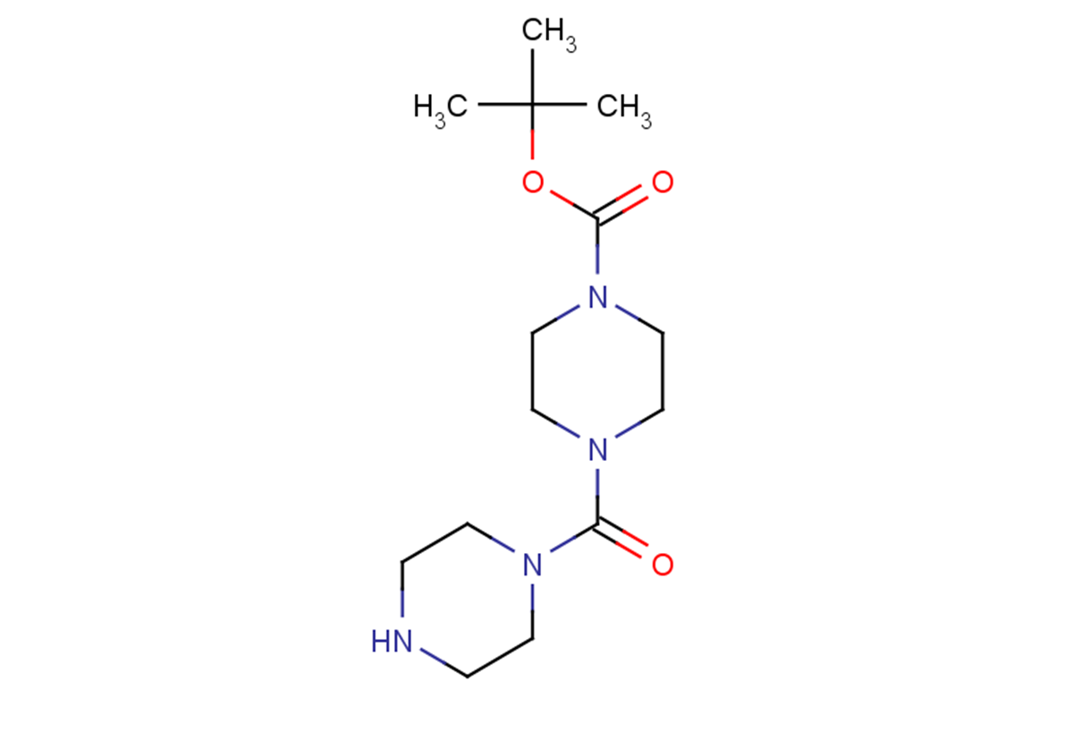 tert-butyl 4-[(piperazin-1-yl)carbonyl]piperazine-1-carboxylate