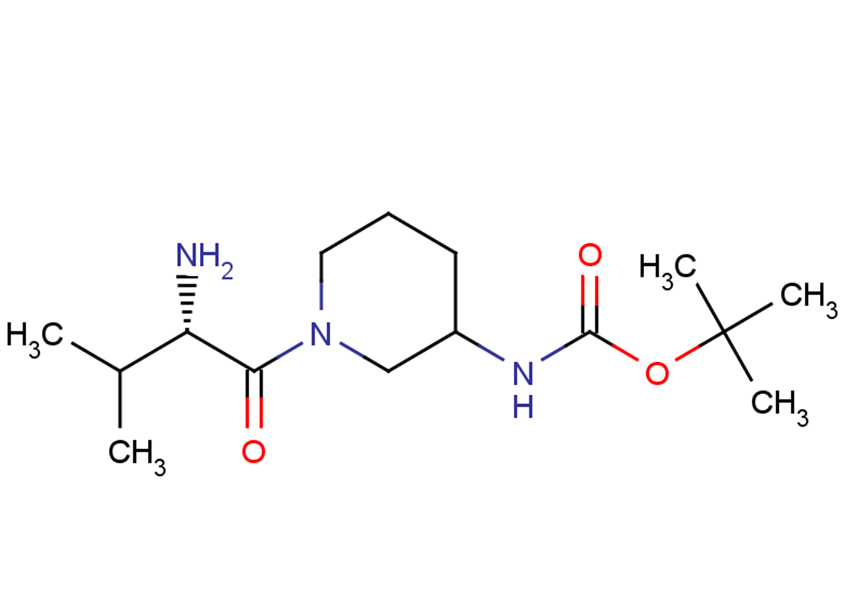 tert-butyl N-{1-[(2S)-2-amino-3-methylbutanoyl]piperidin-3-yl}carbamate