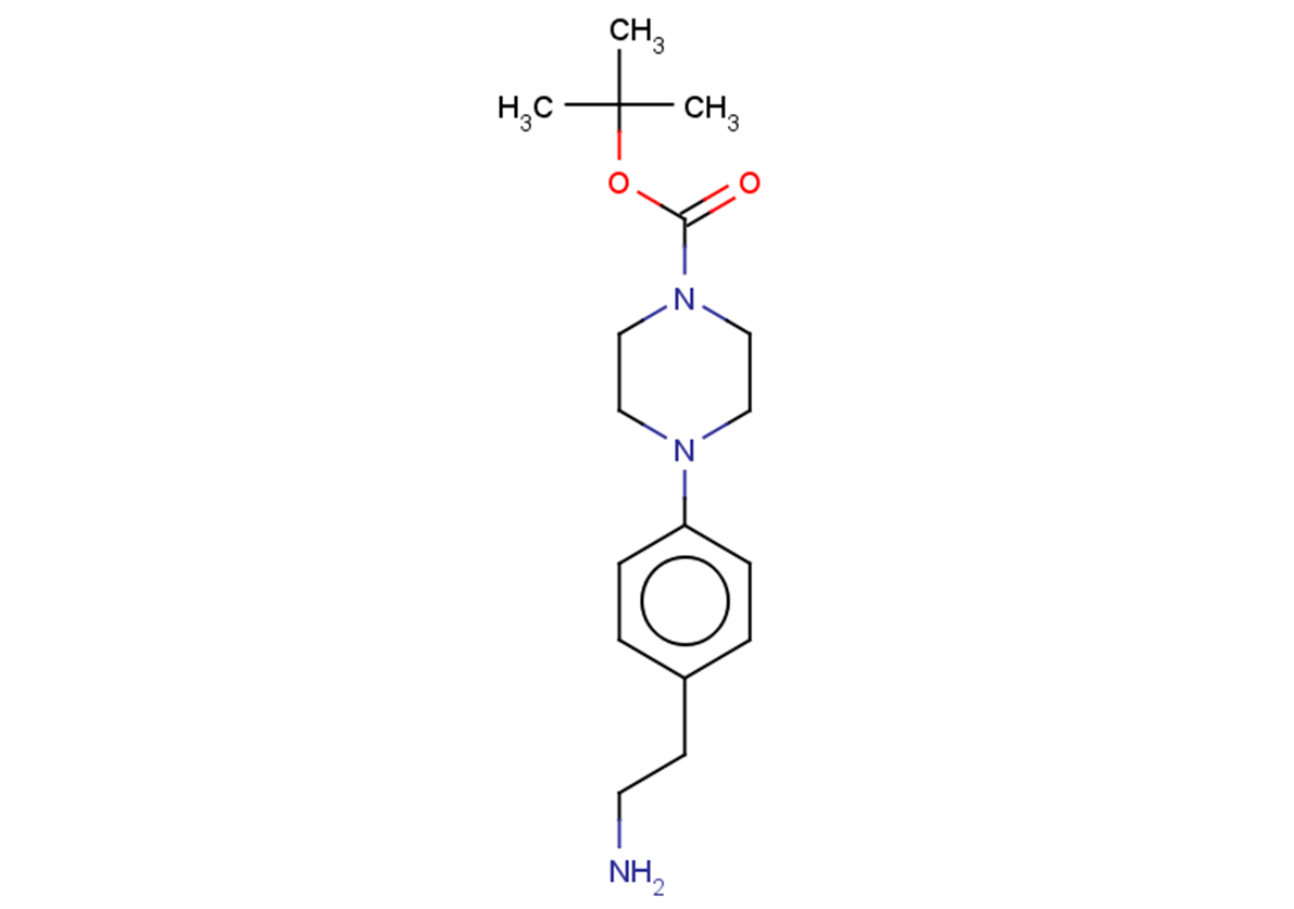tert-butyl 4-[4-(2-aminoethyl)phenyl]piperazine-1-carboxylate