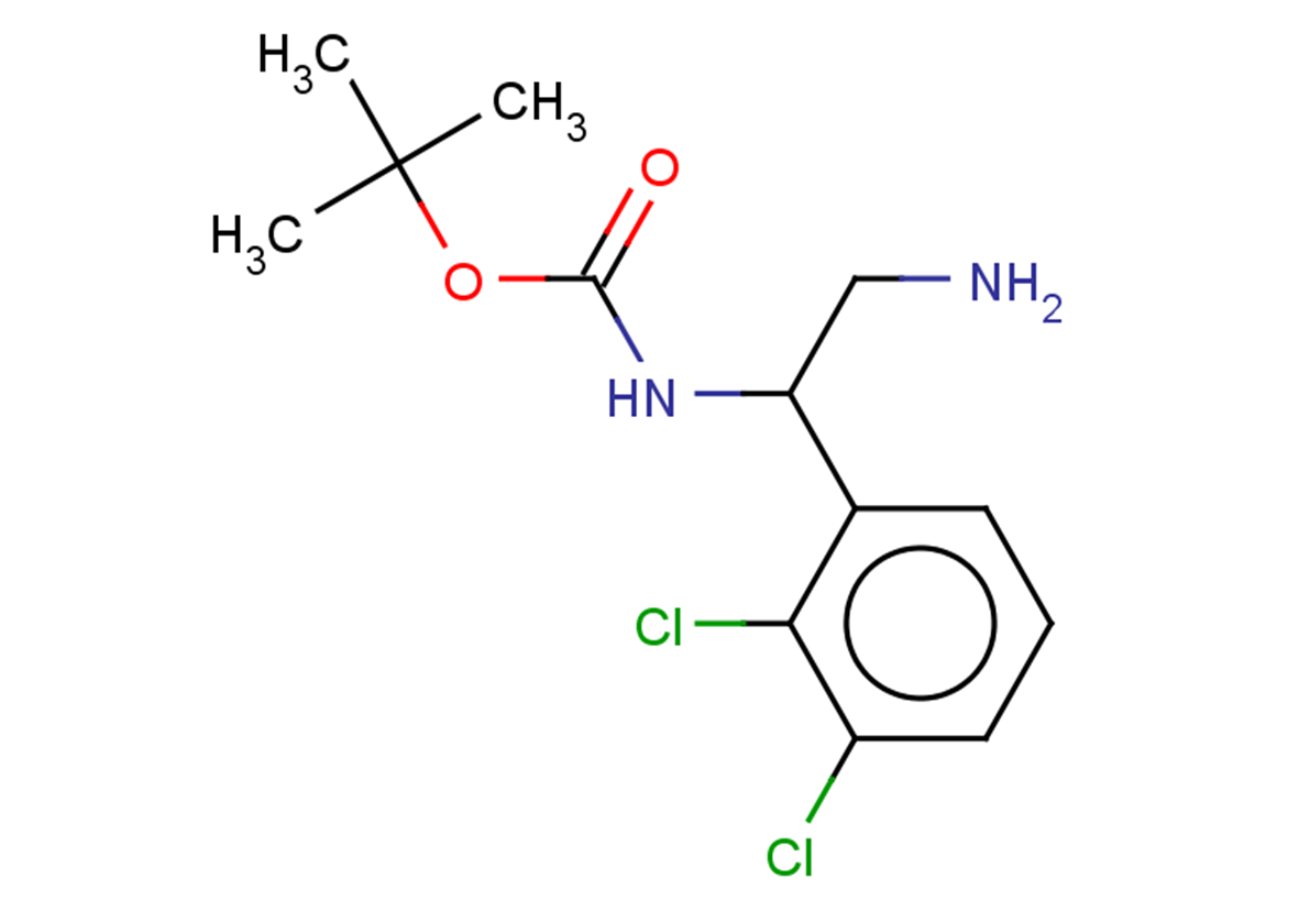 tert-butyl N-[2-amino-1-(2,3-dichlorophenyl)ethyl]carbamate