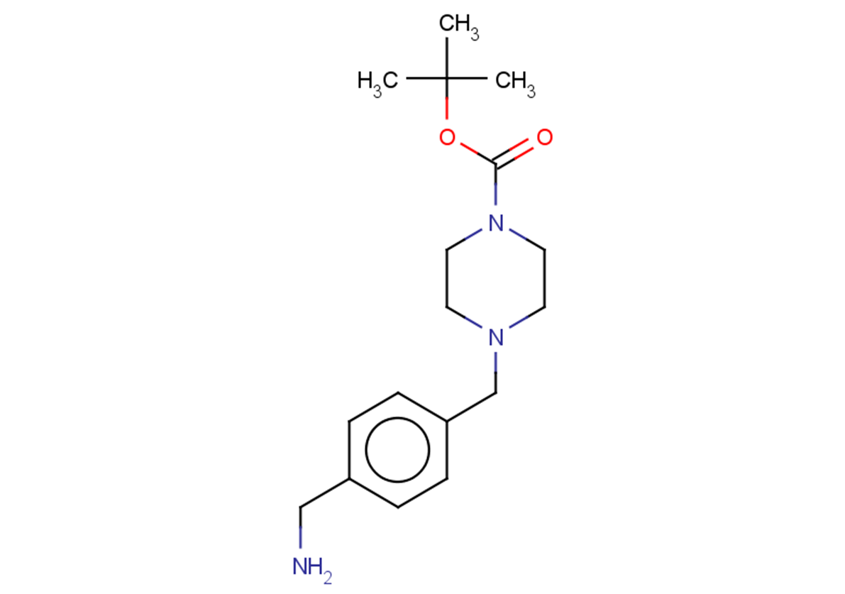 tert-butyl 4-{[4-(aminomethyl)phenyl]methyl}piperazine-1-carboxylate