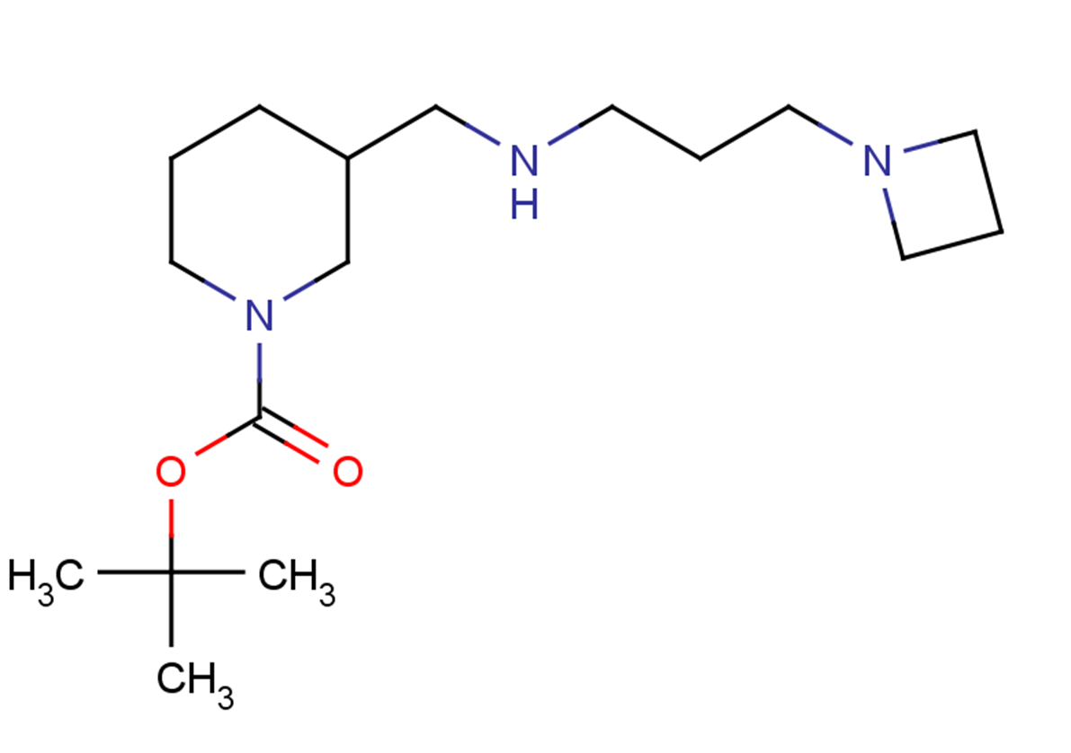 tert-butyl 3-({[3-(azetidin-1-yl)propyl]amino}methyl)piperidine-1-carboxylate