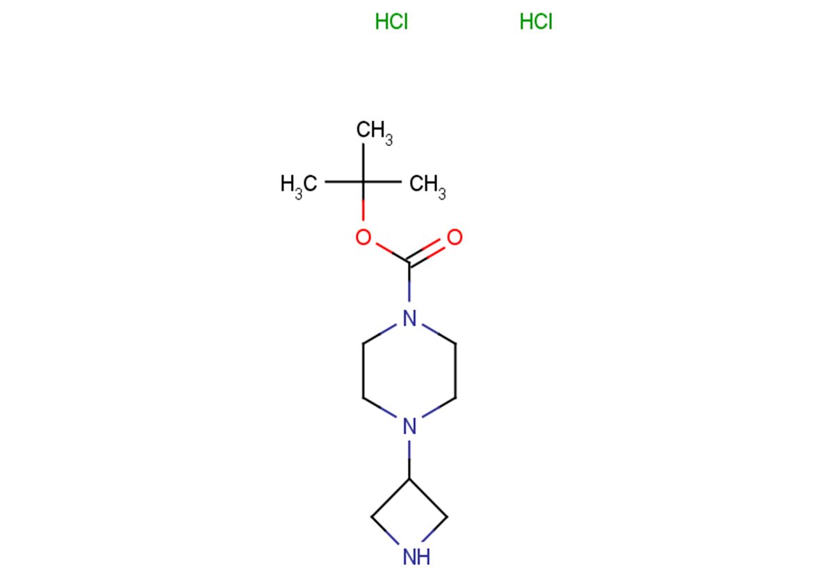 tert-butyl 4-(azetidin-3-yl)piperazine-1-carboxylate dihydrochloride