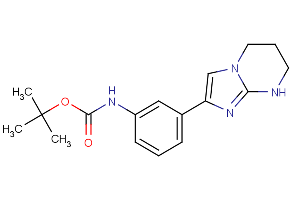 tert-butyl N-(3-{5H,6H,7H,8H-imidazo[1,2-a]pyrimidin-2-yl}phenyl)carbamate