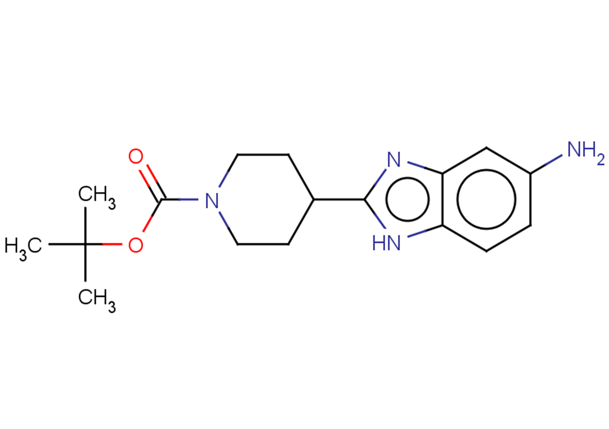 tert-butyl 4-(5-amino-1H-1,3-benzodiazol-2-yl)piperidine-1-carboxylate