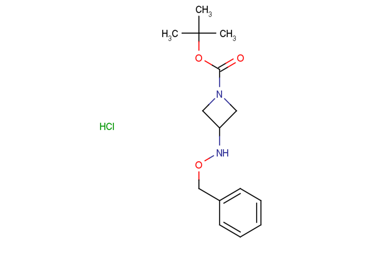 tert-butyl 3-[(benzyloxy)amino]azetidine-1-carboxylate hydrochloride