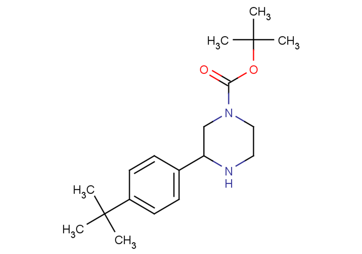 tert-butyl 3-(4-tert-butylphenyl)piperazine-1-carboxylate