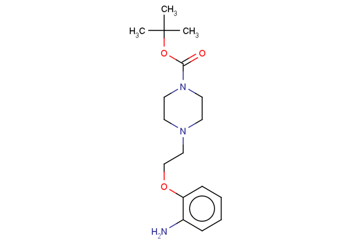 tert-butyl 4-[2-(2-aminophenoxy)ethyl]piperazine-1-carboxylate