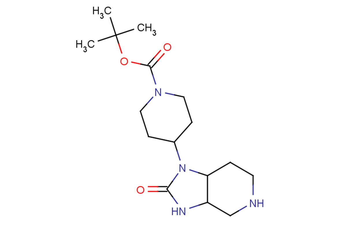 tert-butyl 4-{2-oxo-octahydro-1H-imidazolidino[4,5-c]pyridin-1-yl}piperidine-1-carboxylate
