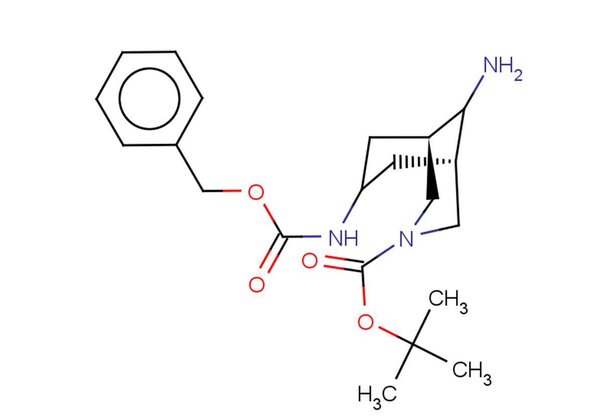 tert-butyl (1R,5S)-9-amino-7-{[(benzyloxy)carbonyl]amino}-3-azabicyclo[3.3.1]nonane-3-carboxylate