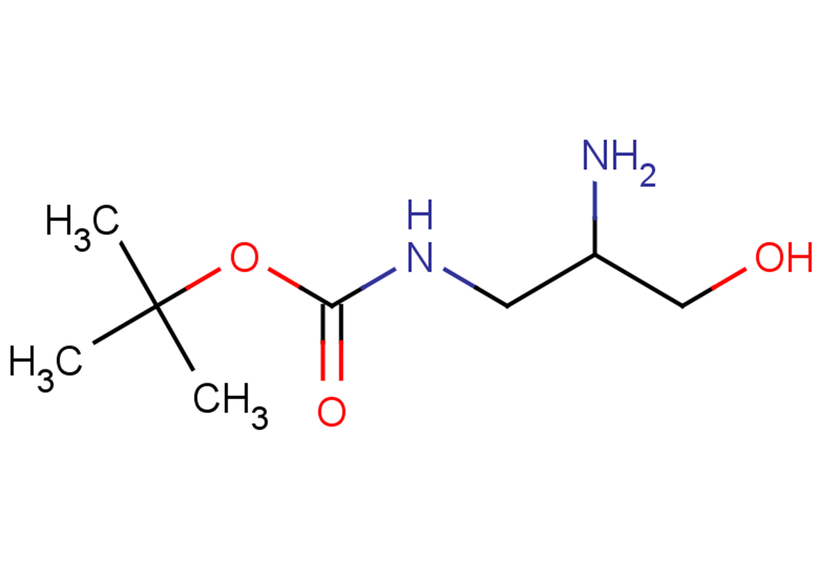 tert-butyl N-(2-amino-3-hydroxypropyl)carbamate