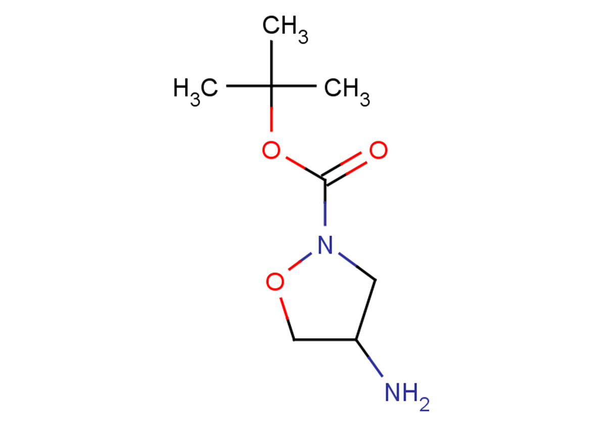 tert-butyl 4-amino-1,2-oxazolidine-2-carboxylate