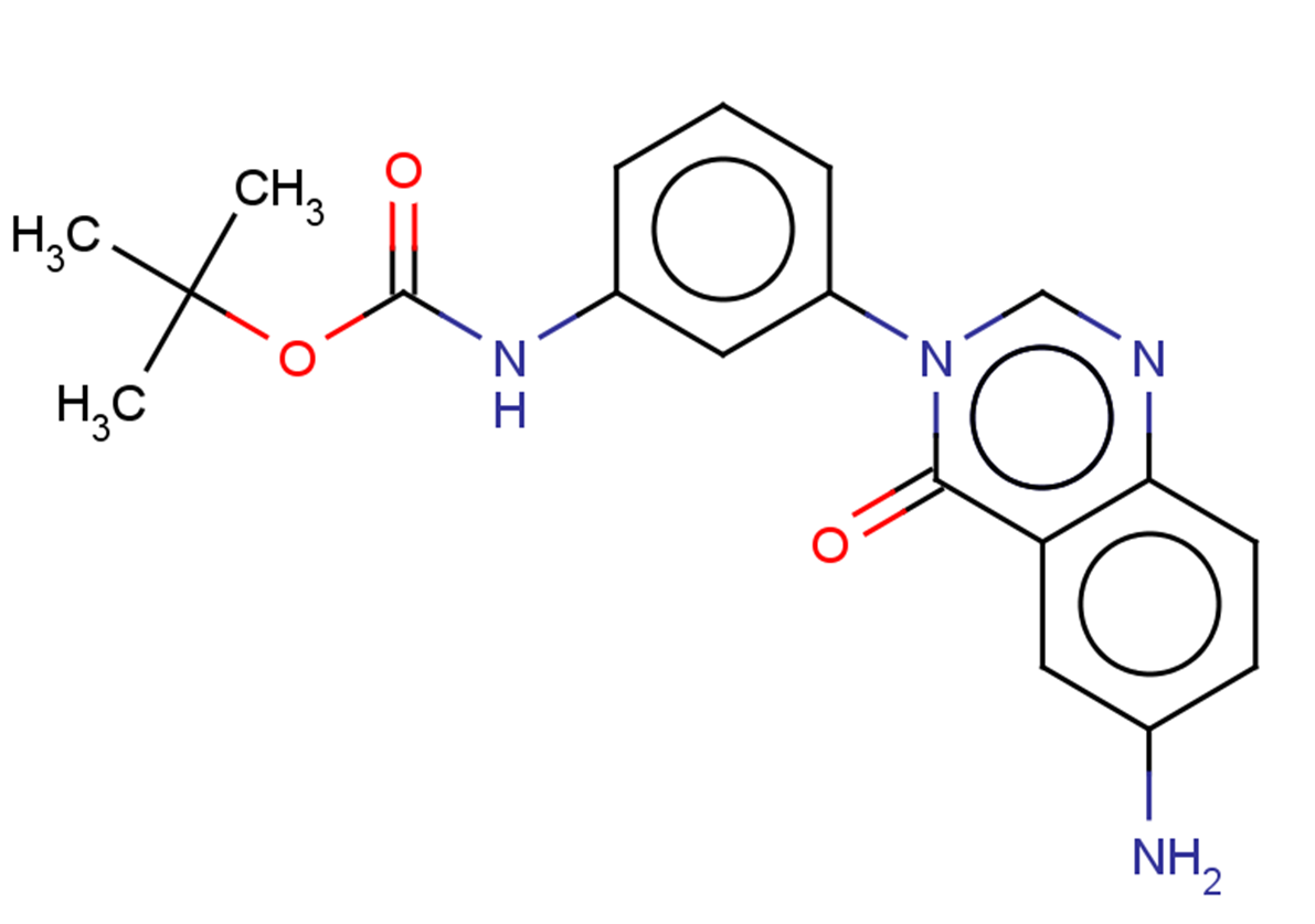 tert-butyl N-[3-(6-amino-4-oxo-3,4-dihydroquinazolin-3-yl)phenyl]carbamate