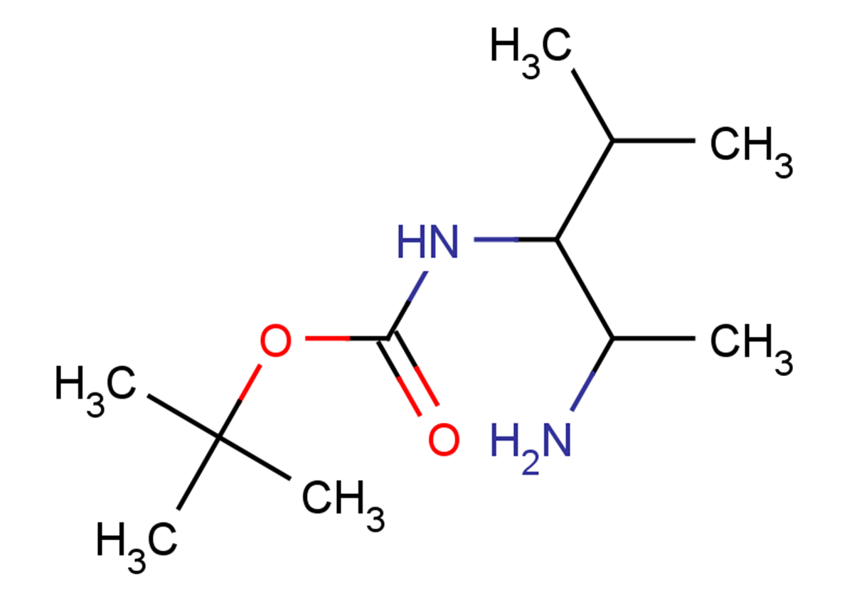 tert-butyl N-(2-amino-4-methylpentan-3-yl)carbamate